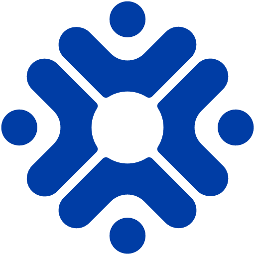 Icon des K&K Logos in Blau